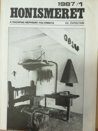 Honismeret 1987/1 XV. évfolyam