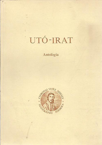 Utó-irat (Antológia)