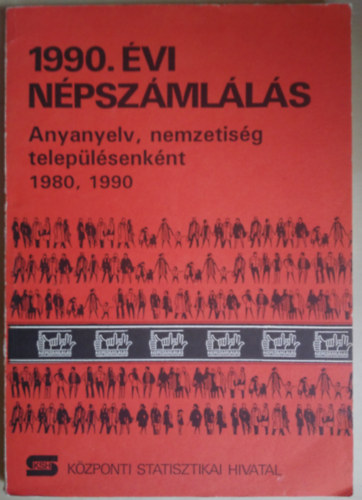 1990. vi npszmlls Anyanyelv, nemzetisg teleplsenknt 1980, 1990