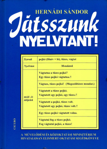 Hern�di S�ndor - J�tsszunk nyelvtant!