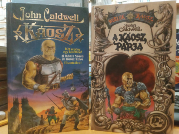 John Caldwell - 2 db John Caldwell: Kosz (A Kosz Szava, A Kosz Szve) + A Kosz papja (A Kosz ve, A Kosz Kosza, A Kosz elszabadul)