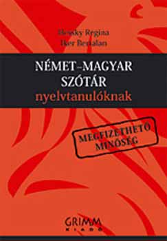 Hessky Regina - Iker Bertalan - Nmet-Magyar Sztr Nyelvtanulknak - Megfizethet Minsg