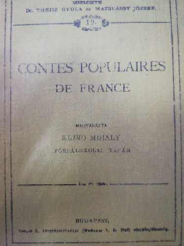Contes populaires de france