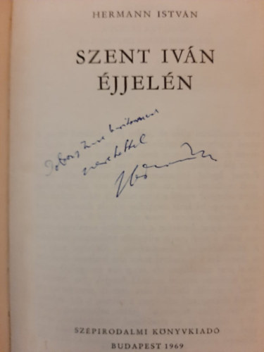 Hermann Istvn - Szent Ivn jjeln