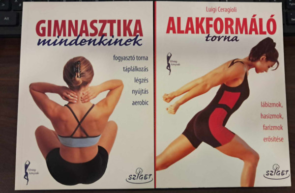 Luigi Ceragioli - 2 db fitnesz knyv: Gimnasztika mindenkinek+Alakforml torna