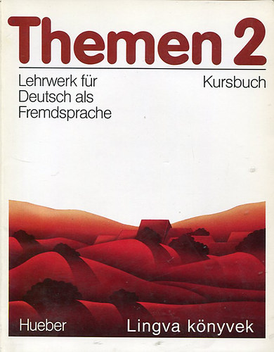 Heiko Bock; J. M�ller; Hartmut Aufderstrasse - Themen neu 2 Kursbuch - Lehrwerk f�r Deutsch als Fremdsprache