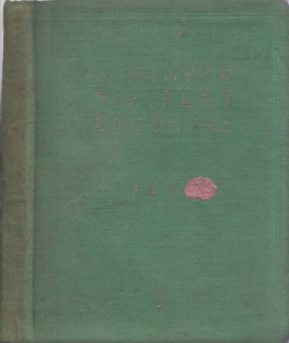 Oszmann Elemr - Magyar vizilet vknyve 1929