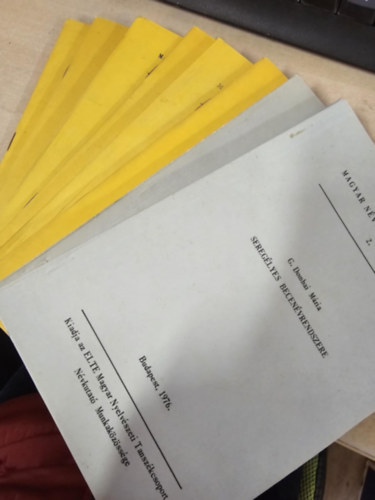 Dr�tos Andr�s, N�meth Marietta, Csap� Irma, Magyarovics L�szl�n�, Vir�g G�bor, Hankovszky B�l�n�, Juh�sz Dezs� G. Dombai M�ria - ---