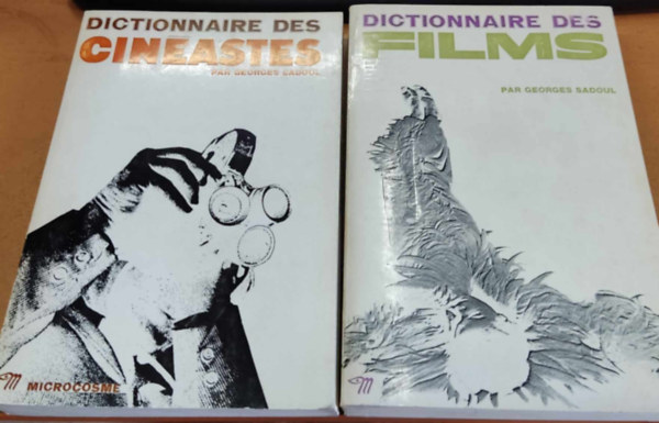 Georges Sadoul - Dictionnaire des Cineastes + Dictionnaire des Films (2 ktet)