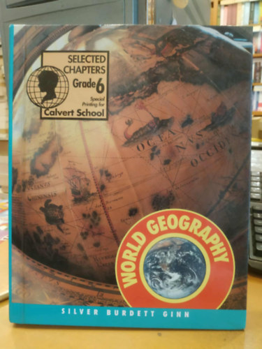 Dr. Linda L. Greenow - Selected Chapters Grade 6 Special Printing for Calvert School