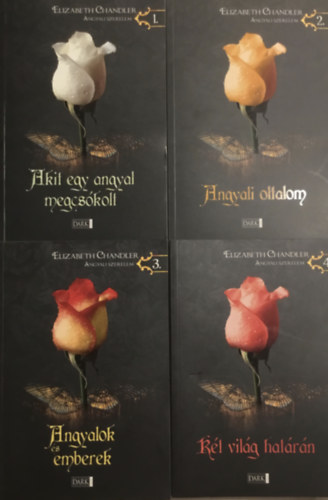 Elizabeth Chandler - Angyali szerelem 1-4. - Akit az angyal megcsókolt - Angyali oltalom - Angyalok és emberek - Két világ határán