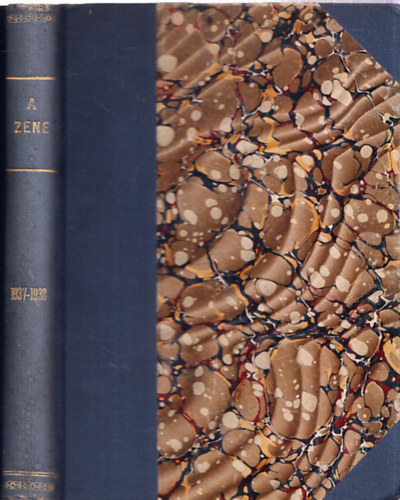 Dr. Horusitzky Zoltn  (szerk.) - A Zene: tizenkilencedik vfolyam 1937-1938