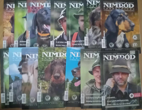 Nimr�d magazinok, 14 db magazin