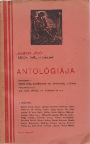 "Magyar jövő" költők, írók, művészek antológiája