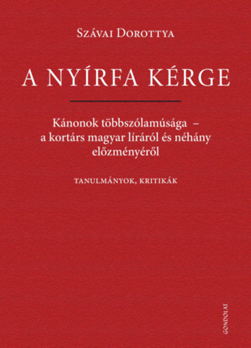 Szvai Dorottya - A nyrfa krge