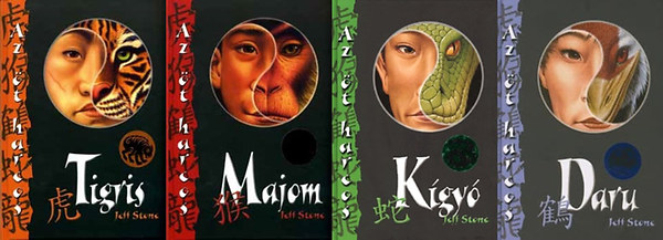 Jeff Stone - Az t harcos I-IV. (Tigris - Majom - Kgy - Daru)