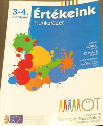 rtkeink - munkafzet a 3-4. vfolyam szmra
