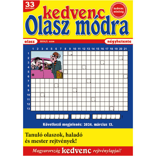 Kedvenc Olasz m�dra 2024/2