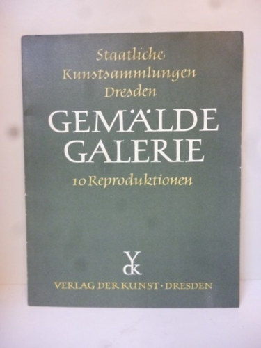 Gem�lde Galerie Dresden Kunstmappe 10 Reproduktionen