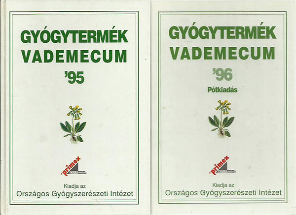 Gygytermk vademecum '95 + Gygytermk vademecum '96 (ptkiads)