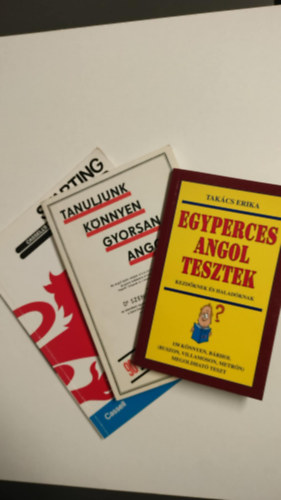 Dr. Szenczi Mikls Szenczi Mikls - Tanuljunk knnyen gyorsan angolul! + Starting English + Egyperces angol tesztek ( 3 ktet )