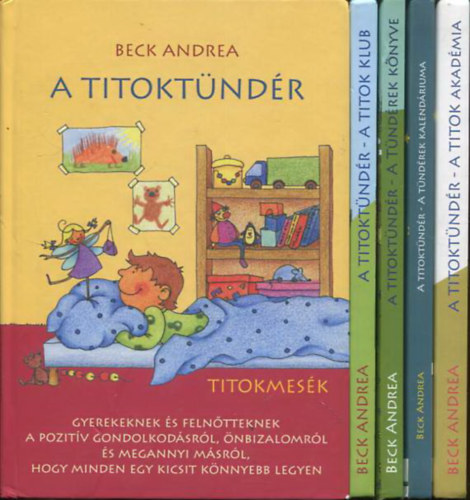 Beck Andrea - 4 db Titoktndr: A Titoktndr + A Tndrek Knyve + A  Titok Klub + A Titok Akadmia