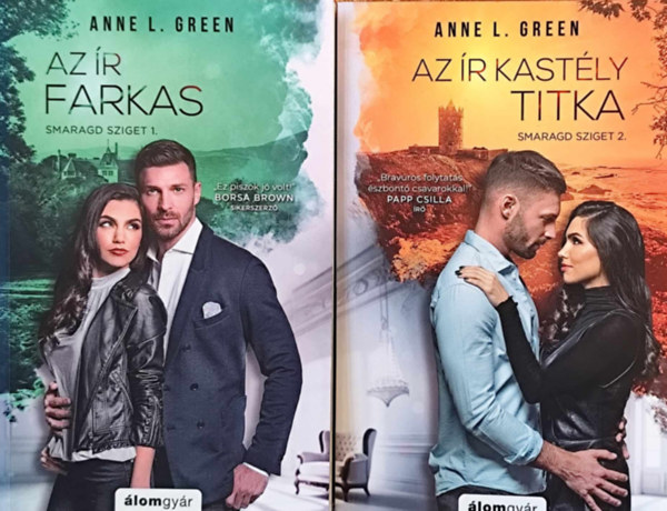 Anne L. Green - Smaragd sziget 1-2.: Az ír farkas + Az ír kastély titka (2 kötet)