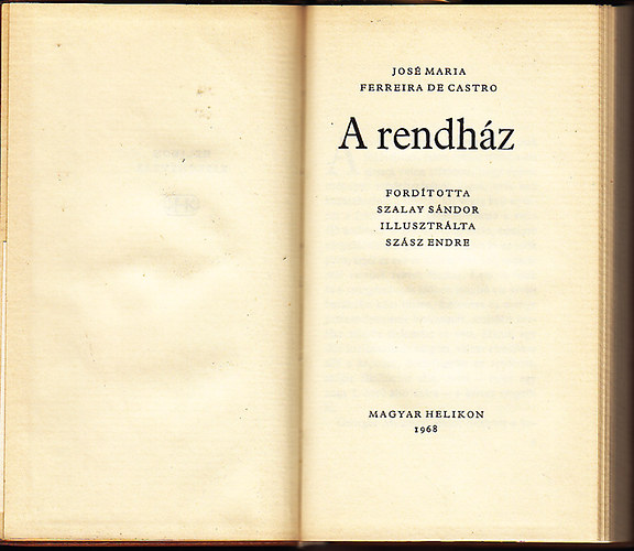 Jos Maria Ferreira de Castro - A rendhz