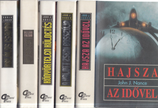 Allan Folsom, David Lindsey John J. Nance - 5 db. Vil�gsikerek (Hajsza az id�vel + A halott zseni bossz�ja + K�ny�rtelen k�ldet�s + Holnaput�n + Hal�los csapda)