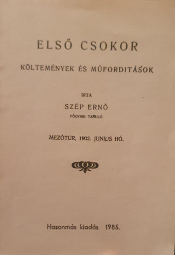 Szp Ern - Els csokor