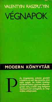 V. Raszputyin - V�gnapok