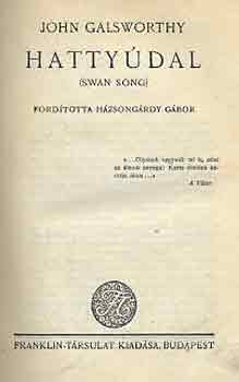John Glasworthy - Hatty�dal