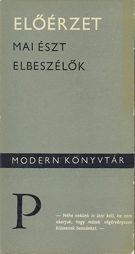 Elrzet (Mai szt elbeszlk)