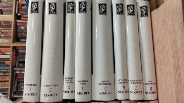 Cronin A. J. Cronin - A. J. Cronin m�vei szerbhorv�t nyelven (8 k�tet)