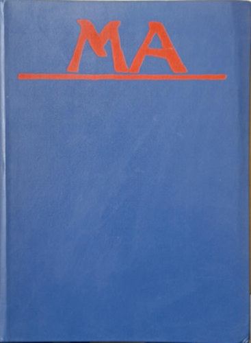 MA irodalmi �s k�pz�m�v�szeti foly�irat-1919-1920