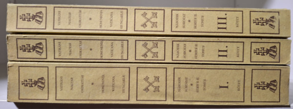 Vatikni Magyar Okirattr - Msodik sorozat I-III. - Magyarorszgi ppai kvetek jelentsei 1524-1526. + Buonvisi bbornok bcsi nuntius jelentsei + Erdlyorszgi ppai kvetek jelentsei VIII. Kelemen idejbl