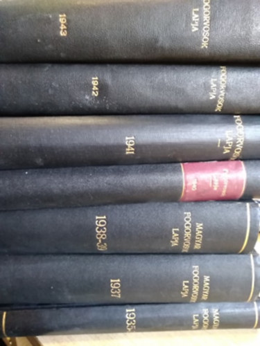 Magyar Fogorvosok Lapja 1935-1943 teljes �vfolyam 7 k�tetben