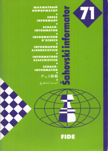 Tbb szerkeszt - Sahovski informator 71 (X 1997 - I 1998)
