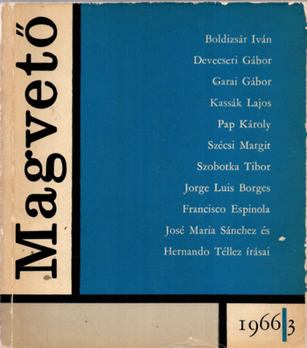 Magvető 1966/3.