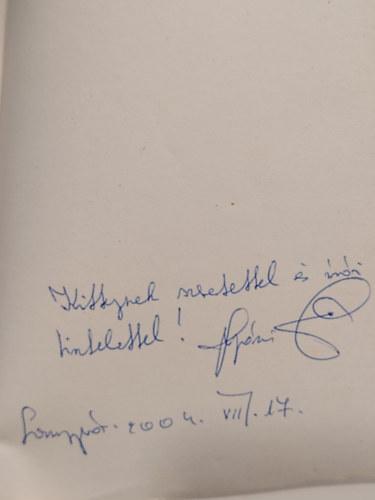 Gyócsi László - Lelkét őrzik a sasok DEDIKÁLT!