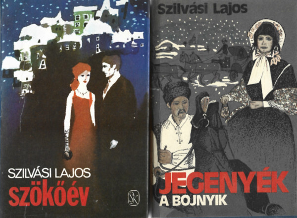 Szilv�si Lajos - 2 db k�nyv, Sz�k��v, Jegeny�k - A bojnyik