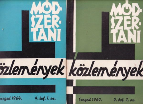 Nmeth Istvn - Mdszertani kzlemnyek 1964. 4. vfolyam. 1-5. szmok. - (teljes vfolyam)