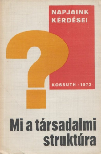 Wirth dm - Mi a trsadalmi struktra?