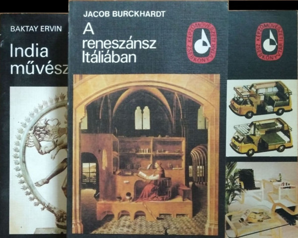 Baktay Ervin - Jacob Burckhardt - Dvorszky Hedvig - K�pz�m�v�szeti Zsebk�nyvt�r k�nyvcsomag (3 k�tet)