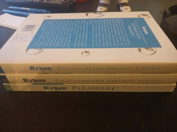 Lee Carroll - kryon IV. Az ember Isten társaként, Kryon II. Ne gondolkozz úgy, mint egy ember!, Parabolák - Kryon tanítása IX. (3db)