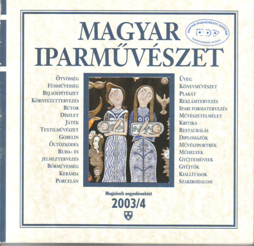 Magyar Iparm�v�szet 2003/4
