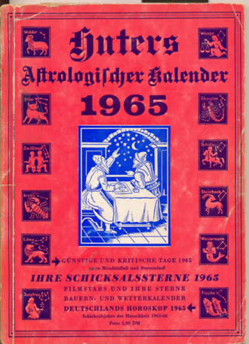 Huters Astrologischer Kalender 1965