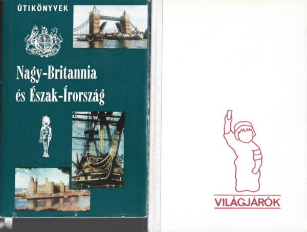 2 db könyv, Szabó R. Jenő: Nagy-Britania, Baracs Dénes: A fal mögott: Kína