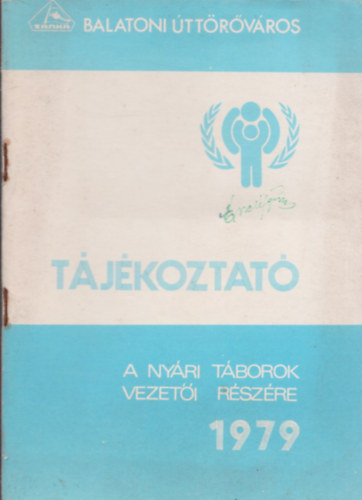 Tjkoztat a nyri ttr tborok vezeti rszre (Balatoni ttrvros)