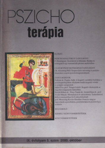 Dr. Buda Bla  (szerk.) - Pszicho terpia IX. vfolyam 5. szm 2000. oktber